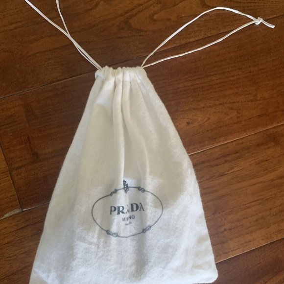 Prada Accessories | Leather Daino Belt, Ivory Size 16 (44\